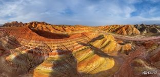 Danxia Colorful Mountains, China Danxia Colorful Mountains, China