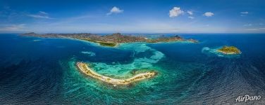 Sandy Island in the Caribbean
