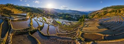 China, Yuanyang Rice Terraces