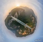 Zhangjiajie Glass Bridge. Planet Zhangjiajie Glass Bridge. Planet
