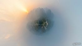 Zhangjiajie Glass Bridge. Planet