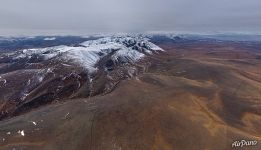 Ulandryk, Saylyugemsky National Park, the state border of Russia and Mongolia