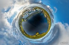 Solovetsky Monastery. Planet Solovetsky Monastery. Planet