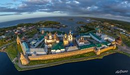 East Side of Solovetsky Monastery East Side of Solovetsky Monastery