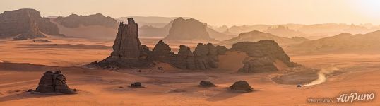 Rocks in the Sahara Desert