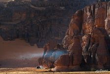 Rocks of Sahara Desert