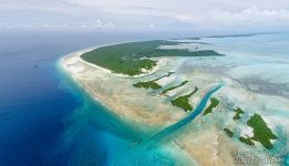 Above the West Channels of Aldabra