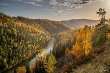 Autumn by the Koksa River