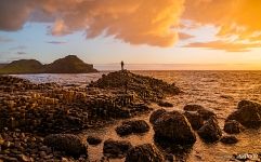 At the Giant’s Causeway At the Giant’s Causeway
