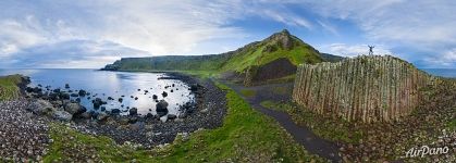 At the Giant’s Causeway