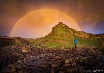 Rainbow over the Giant’s Causeway Rainbow over the Giant’s Causeway