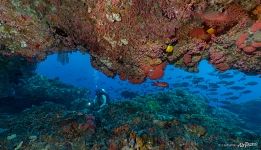 Underwater cave, Komodo