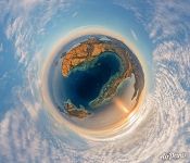 Komodo island. Planet
