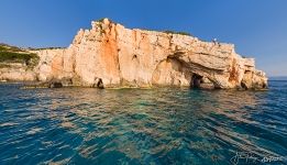 Blue Caves. Zakynthos, Greece Blue Caves. Zakynthos, Greece