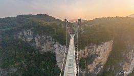 Zhangjiajie Glass Bridge, China Zhangjiajie Glass Bridge, China