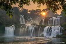 Detian Falls, China-Vietnam Detian Falls, China-Vietnam