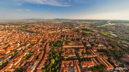 Bird’s eye view of Pisa