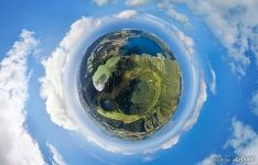 Lakes at São Miguel Island. Planet Lakes at São Miguel Island. Planet