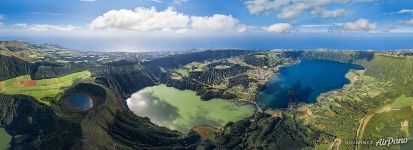 Lagoa das Sete Cidades twin lake Lagoa das Sete Cidades twin lake
