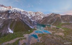 Fann Mountains. Kulikalon Lake Fann Mountains. Kulikalon Lake