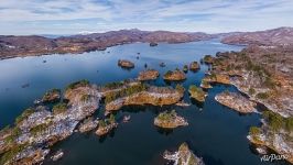 Islands of Hibara lake