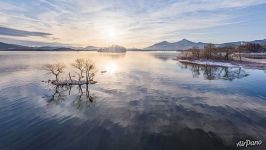 Hibara Lake in Japan