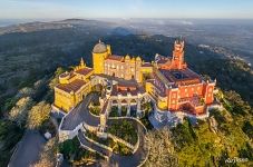 Bird’s eye view of Pena National Palace