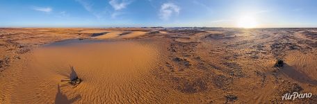Soviet tanks in the sands of the Sahara Soviet tanks in the sands of the Sahara