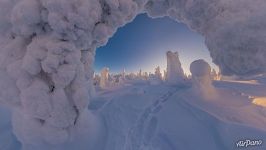 Snow arch
