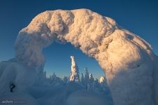 Snow arches. Kuntivaara