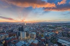 Belfast at sunrise