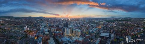 Belfast at sunrise Belfast at sunrise