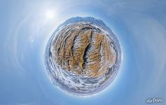 Central part of the desert. Planet Central part of the desert. Planet