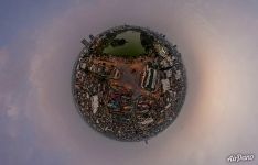 Hanoi in the evening. Planet