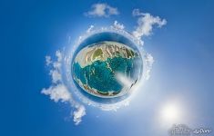 Bird islet. Planet Bird islet. Planet