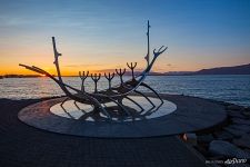 Sun Voyager Sculpture, Reykjavik, Iceland