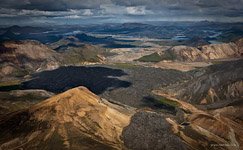 Iceland, lava field