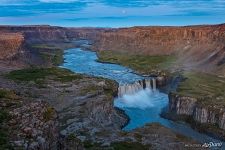 Hafragilsfoss waterfall, Iceland