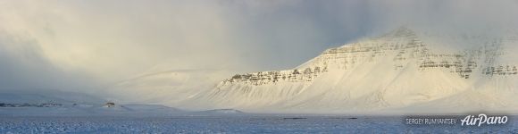 Winter landscape of Snaefellsnes Peninsula
