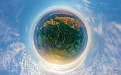 Sakmara River. Planet