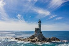 Aniva lighthouse on a sunny day Aniva lighthouse on a sunny day