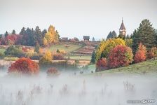 Mist above Kizhi Island