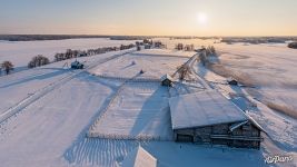 Kizhi in winter