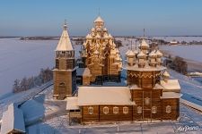 Kizhi Pogost in winter