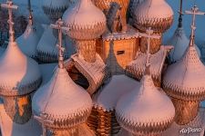 Domes in the snow