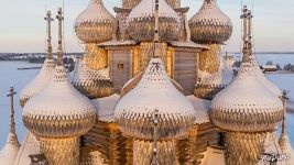 Church of the Transfiguration in winter Church of the Transfiguration in winter