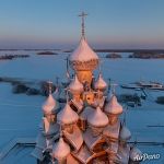 Church of the Transfiguration in winter Church of the Transfiguration in winter