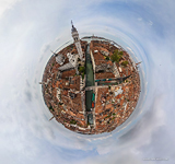 Church San Giorgio dei Greci. Planet