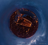St.Marco Square at night. Planet