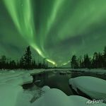 Northern lights, Kola Peninsula Northern lights, Kola Peninsula